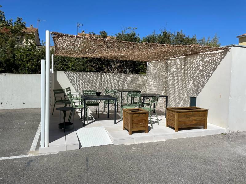 terrasse sur plots 